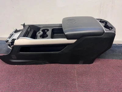 2019 RAM DODGE 2500 3500 LARAMIE BUCKET SEAT CENTER CONSOLE STORAGE ASSEMBLY Foto 1 de 4