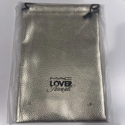 Bolsa de cosméticos Mac Lover Reward bolsa de maquillaje dorada - nueva en embalaje original Foto 1 de 3