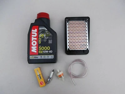 Kit de Servicio Lexmoto Aura 125 Euro 5 Motor Aceite Combustible Filtro Aire Tubo Bujía Foto 1 de 4
