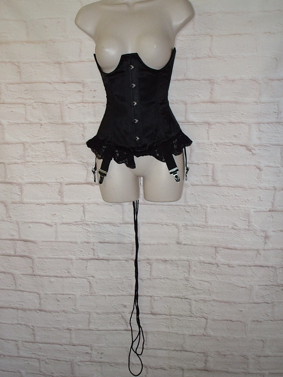 NAFING Costume Katherine Pierce, Corset Pour Femme Pour Ventre Waist Plat Corset Bustier Vintage Lingerie Gothique À Lacets Attachée Top Serre Taille Bustier Grande Taille Corset