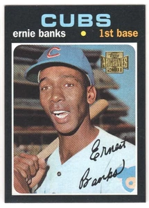 2001 Topps Archives ERNIE BANKS card #525 - Picture 1 of 2