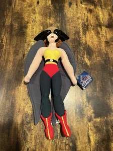 Vintage Falkenmädchen Justice League Spielzeug funktioniert 16 Zoll Stofftier Plüsch - Bild 1 von 18