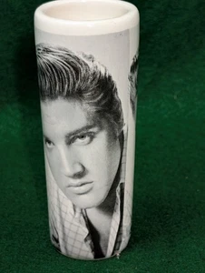 Elvis Pressley Tall Shot Glass - Picture 1 of 6