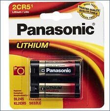 Panasonic 2CR5 6 Volt Lithium Battery (245, DL245, EL2CR5)