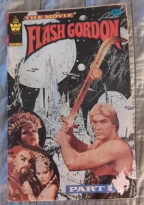 Flash Gordon 31 1980 The Movie Part 1 Whitman Comics Cover Damage Top Staple Out - Picture 1 of 7