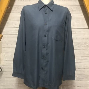 Casual Club Herren Vintage Hemd Blau Freizeit Vintage Retro 90er Hemd Gr. *XL* - Bild 1 von 9