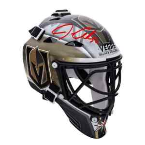 Jonathan Quick Autographed Vegas Golden Knights Mini Goalie Mask COA IGM Signed
