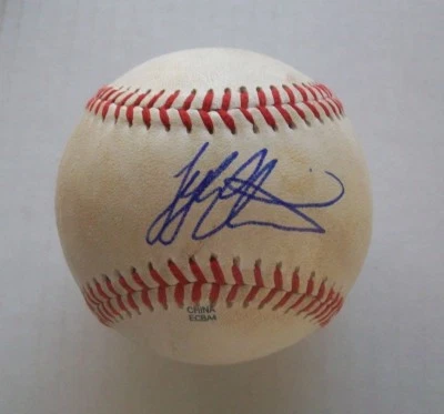 Autógrafo Tyler Austin RAWLINGS béisbol New York Yankees automático Milwaukee Brewers Foto 1 de 4