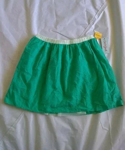 Cat & Jack Girl's Floral Tropic Green Reversible Skirt Size XL(14/16) - Picture 1 of 12