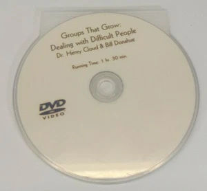 DVD Groups That Grow - Dealing with Difficult People - Dr. Henry Cloud, Donahue - Imagen 1 de 1