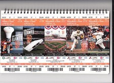 2014 SAN FRANCISCO GIANTS PICK YOUR GAME POSEY 1ST HALF TICKET STUB MANY DATES