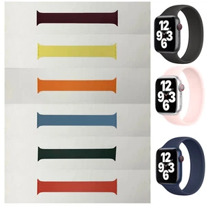Banda de bucle original Apple iWatch Solo 38 mm 40 mm 41 mm 4 5 6 7 8 9 SE 42 mm 44 mm 45 mm - Imagen 1 de 63