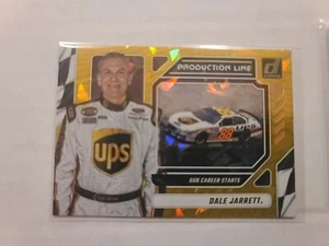 2024 Donruss NASCAR Production Line Dale Jarrett #8 Gold Parallel 10/10 - Picture 1 of 2