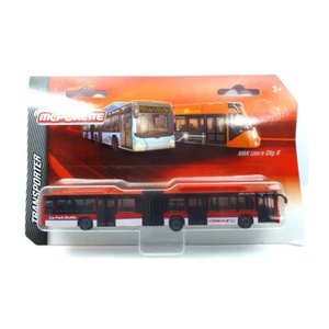 Majorette 212053303 MAN Lion's City Bus "Car Park Shuttle" rot/weiss 1:64 NEU!° - Bild 1 von 1