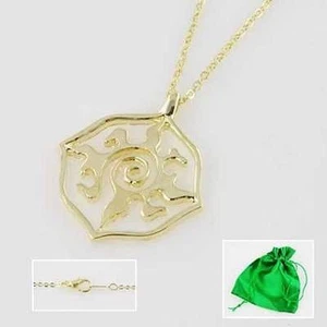 CADENA Y PRECIOSO COLGANTE GALAXIA CON DISEÑO ABIERTO EN ORO LAMINADO DE 18 KT - Imagen 1 de 1