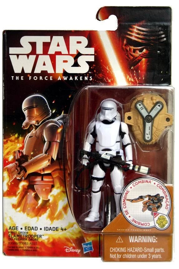 2015 Disney Hasbro Star Wars The Force Awakens First Order Flametrooper - Image 1 of 1
