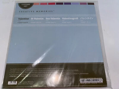Creative Memories 7x7 Día de San Valentín Power Palette Amor Papel Pegatinas Alfombrillas Foto 1 de 4