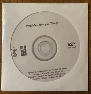 PAUL McCARTNEY & WINGS Band On The Run 2010 US PROMO Only DVD EPK Beatles #2 - Picture 1 of 1