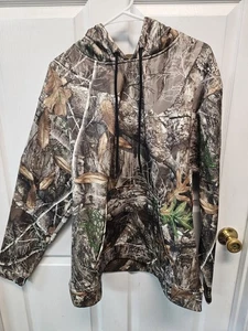 Habit Men's Long Sleeve Camo Realtree Edge Summit Park Performance Hoodie Size L - Picture 1 of 13