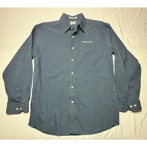 LL Bean Mens Long Sleeve Traditional Fit Plaid Button Up Shirt - Size L *READ* - Picture 1 of 4