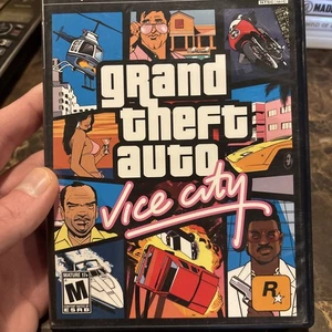 Grand Theft Auto: Vice City (Sony PlayStation 2, 2002) Tested CIb W/ Map Poster - Picture 1 of 2