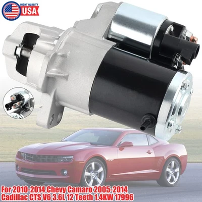 Starter For Cadillac CTS 2005 2006 2007 SRX STS 2006-2007 2.8L 3.6L 410-48140 Foto 1 de 4