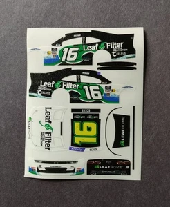 2025 Custom Christian Eckes #16 Leaf Filter 1/64 Peel & Stick Decals - Picture 1 of 1