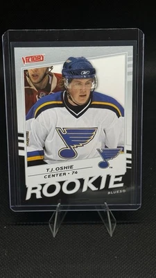 2008-09 Upper Deck Victory Rookie Black TJ Oshie #338 Rookie RC - Image 1 of 2