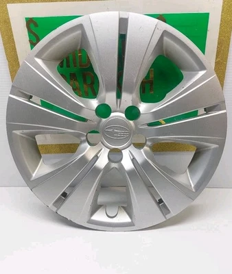 2010- 14 Subaru Legacy 16" Hubcap wheel Cover Silver Oem Used #28811AJ00A - Image 1 of 4
