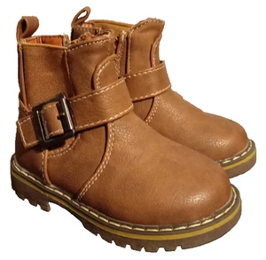 Zapatos Bobbi - Botines Moda Niñas - Talla 21/Reino Unido 4.5 - Marrón - Nuevos sin caja - Imagen 1 de 7