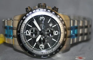 Invicta Men's Specialty Chronograph Black MOP Dial Two Tone Steel Watch 21389 - Picture 1 of 5