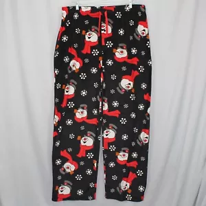 Frosty il Pupazzo di Neve Pantalone Pigiama Nero Uomo 2XL Natale - Foto 1 di 6