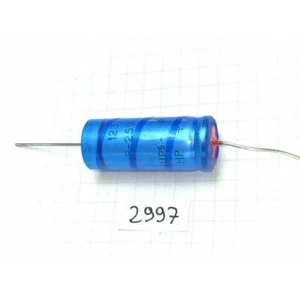 Kondensator 330uF 25V Philips 123SAL ELL 125C Axial Solid Aluminium Electrolytic - Bild 1 von 3