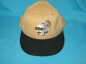 NFL NEW ORLEANS SAINTS FITTED CAP HAT TEAM APPAREL REEBOK 210 SIZE 6-7/8 - 7-1/4 - Picture 1 of 7