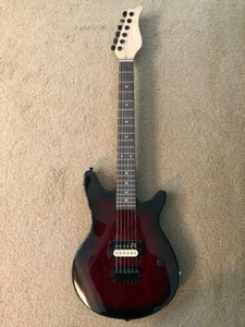 Custom Rogue RR50 Rocketeer Electric Guitar Wine Burst - Picture 1 of 5