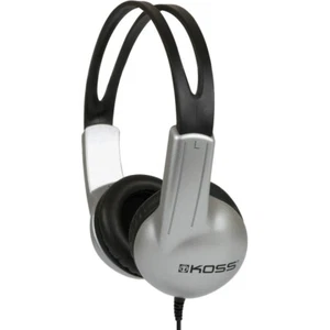 Auriculares estéreo KOSS 196784 UR10 4 pies sobre la cabeza 3,5 mm con cable plateados negros - Imagen 1 de 6