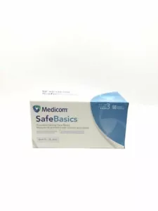 MEDICOM SAFEBASICS FACE MASKS, LEVEL 3, WHITE, 50/BX, 10 BX/CASE, I CASE, 2150 - Picture 1 of 1
