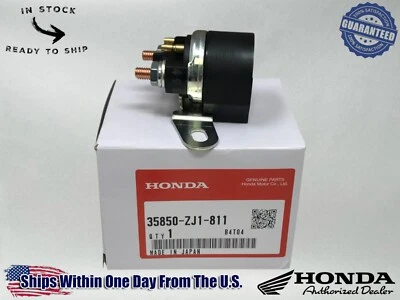 Interruptor relé magnético de arranque Honda solenoide todo VTX 1800 VTX1800 35850-ZJ1-811 Foto 1 de 4