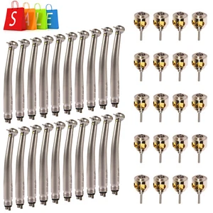 1-20 Dental Fiber Optic LED E-generator High Speed Handpiece / Replace Rotor - Picture 1 of 24
