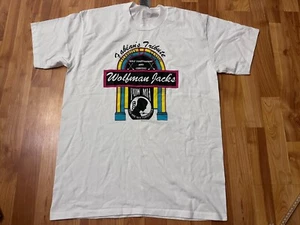Vintage Wolfman Jack's Pow Mia Fabian's Tribute Golf Tournament Shirt Size Large - Picture 1 of 7