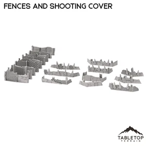 Ork Fences and Shooting Cover - Rivet City - Wargaming Ork Terrain - Picture 1 of 5