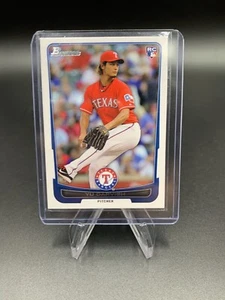 YU DARVISH LOTx 2 2012 RC's Bowman Platinum REFRACTOR BASE #9 + Bowman #50 - Picture 1 of 4