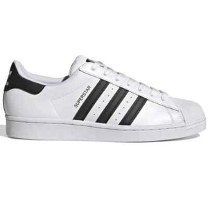 Adidas Superstar Uomo 41 42 42 2/3 43 44 45 Bianco nero scarpe sneakers EG4958 - Imagen 1 de 12