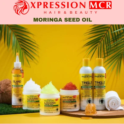 Jamaican Mango & Lime Shampoo - Conditioner - Spray - Locking Gel Wax UK Seller