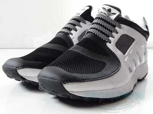 VINTAGE ADIDAS RARE TRAINERS EQT RACER 2.0 CORE BLACK/WHITE SIZE 7 NEW BOXED - Picture 1 of 3