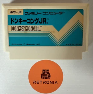 Donkey Kong Jr. Nintendo Famicom Japanese NES Game Fully Cleaned & Tested - Picture 1 of 2