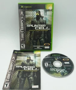 Tom Clancy's Splinter Cell (Microsoft Xbox 2002) Clean Tested Working Free Ship - Picture 1 of 6
