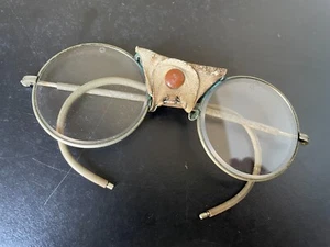 Gafas de motocicleta redondas de colección gafas antiguas moto retro gafas steampunk - Imagen 1 de 17