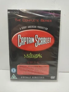 Captain Scarlet & the Mysterons Complete Series New Sealed Region 2 DVD SET - Picture 1 of 2