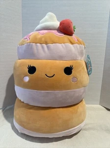 NUEVO Sawtelle Squishmallow 19-20 pulgadas 2023 etiqueta pila panqueques nueva con etiquetas raro exclusivo - Imagen 1 de 6